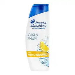 Etos Head & Shoulders Citrus Fresh Anti-Roos Shampoo 300 ML aanbieding