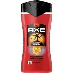Etos AXE Sunset Fresh Showergel 250 ML aanbieding