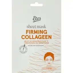 Etos Etos Firming Collagen Sheet Mask aanbieding
