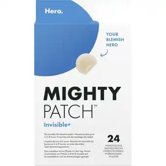 Etos Hero Mighty Patch Invisible+ 24 patches aanbieding