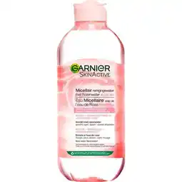 Etos Garnier SkinActive Micellair Reinigingswater met Rozenwater 400 ML aanbieding