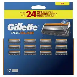 Etos Gillette ProGlide Navulmesjes 12 stuks aanbieding