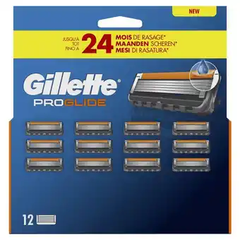 Etos Gillette ProGlide Navulmesjes 12 stuks aanbieding