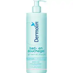 Etos Dermolin Hypoallergeen Bad & Douchegel 400 ML aanbieding