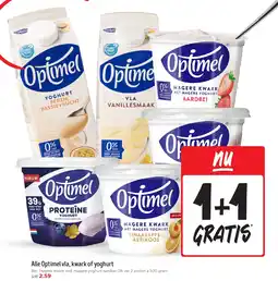 Jumbo Alle Optimel vla, kwark of yoghurt aanbieding