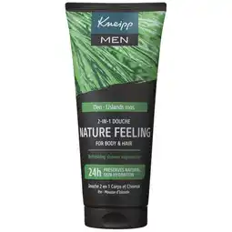 Etos Kneipp Men 2-in-1 Nature Feeling Douchegel 200 ml aanbieding