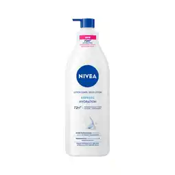 Etos NIVEA Express Hydraterende Body Lotion Pomp 400 ML aanbieding