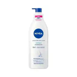 Etos NIVEA Express Hydraterende Body Lotion Pomp 400 ML aanbieding