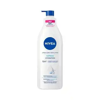 Etos NIVEA Express Hydraterende Body Lotion Pomp 400 ML aanbieding