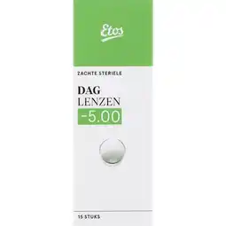 Etos Etos Zachte Daglenzen -5,00 15 stuks aanbieding