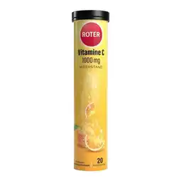 Etos Roter Vitamine C Bruis 1000 mg Abrikoos-Sinaasappel 20 bruistabletten aanbieding