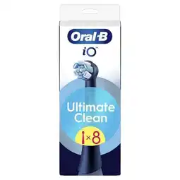 Etos Oral-B iO Ultimate Clean Opzetborstels Zwart - 8 Stuks aanbieding