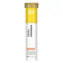 Etos Etos Multi Immuun Bruistablet Mandarijnsmaak 20 tabletten aanbieding
