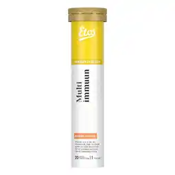 Etos Etos Multi Immuun Bruistablet Mandarijnsmaak 20 tabletten aanbieding