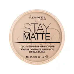 Etos Rimmel London Stay Matte Pressed Poeder 005 Silky Beige 14 g aanbieding