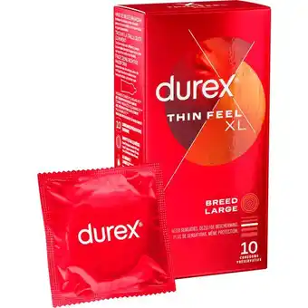 Etos Durex Thin Feel XL 10 stuks aanbieding