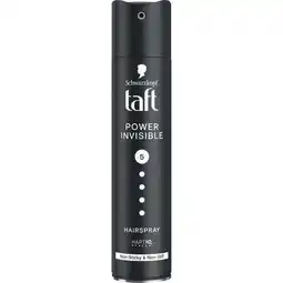 Etos Taft Styling Power Invisible Haarspray 250 ML aanbieding