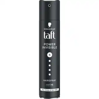 Etos Taft Styling Power Invisible Haarspray 250 ML aanbieding