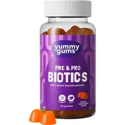 Etos Yummygums Pre & Pro Biotics 60 stuks aanbieding
