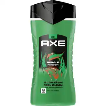 Etos AXE Jungle Fresh 3-in-1 Douchegel 250 ml aanbieding