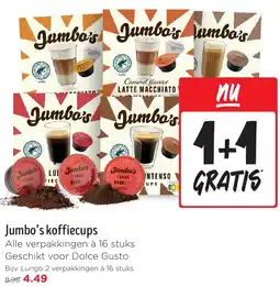 Jumbo Jumbo's koffiecups aanbieding