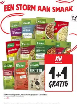 Jumbo Alle Knorr wereldgerechten, maaltijdmixen, spaghetteria's of risotteria's aanbieding