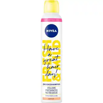 Etos NIVEA Fresh Revive 3-In-1 Droogshampoo Voor Licht Haar 200 ML aanbieding