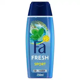 Etos Fa Sport Showergel 250 ML aanbieding