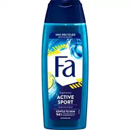 Etos Fa Sport Showergel 250 ML aanbieding