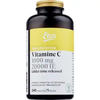 Etos Etos Vitamine C1000 Tabletten 240 tabletten aanbieding