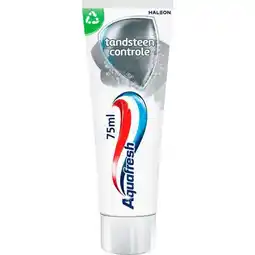 Etos Aquafresh Tandsteen Controle Tandpasta - 75 ML aanbieding
