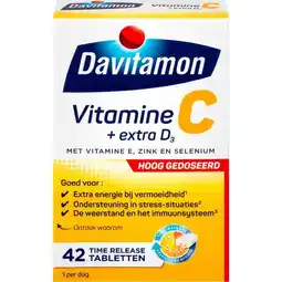 Etos Davitamon Vitamine C Forte + vitamine D3 aanbieding