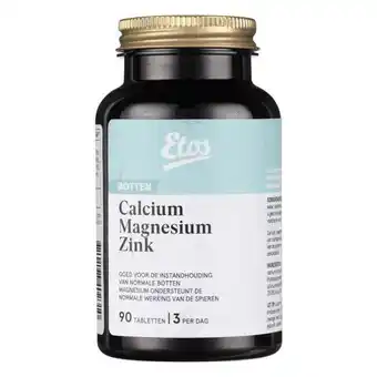 Etos Etos Calcium Magnesium Zink 90 tabletten aanbieding