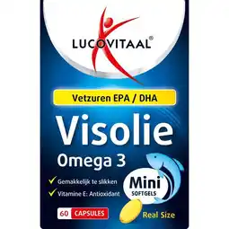Etos Lucovitaal Visolie Omega -3 60caps aanbieding