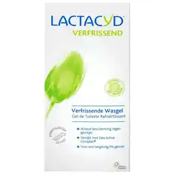 Etos Lactacyd Verfrissende Wasgel Intieme Hygiëne 200 ML aanbieding