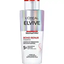 Etos L'Oréal Paris Elvive Bond Repair Shampoo 200 ML aanbieding