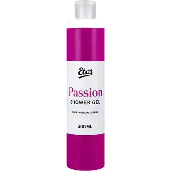 Etos Etos Passion Showergel 300 ML aanbieding