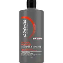 Etos Syoss Men Intense Power Shampoo 440 ML aanbieding