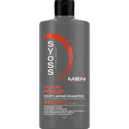 Etos Syoss Men Intense Power Shampoo 440 ML aanbieding