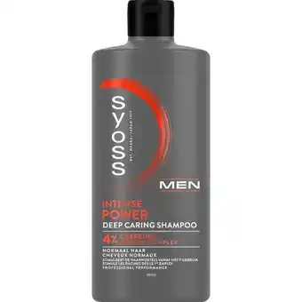 Etos Syoss Men Intense Power Shampoo 440 ML aanbieding