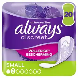 Etos ALWAYS DISCR PADS S 20 - SP aanbieding
