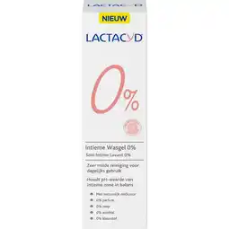 Etos Lactacyd Intieme Wasgel 0% 250 ML aanbieding