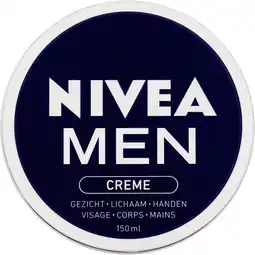 Etos NIVEA MEN Crème Blik 150 ML aanbieding