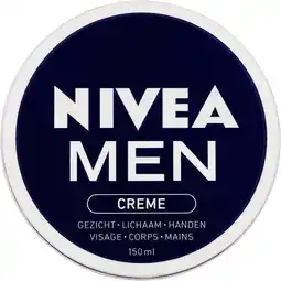 Etos NIVEA MEN Crème Blik 150 ML aanbieding