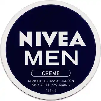 Etos NIVEA MEN Crème Blik 150 ML aanbieding