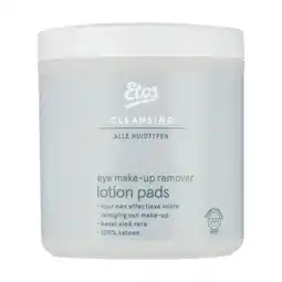 Etos Etos Eye Make-Up Remover Lotion Pads 100 stuks aanbieding