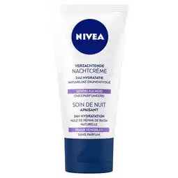 Etos NIVEA Essentials +24H Sensitive Nachtcrème 50 ML aanbieding