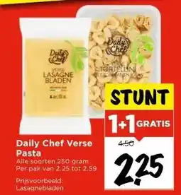 Vomar Voordeelmarkt Daily Chef Verse Pasta aanbieding