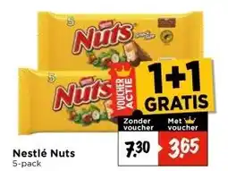 Vomar Voordeelmarkt Nestlé Nuts aanbieding