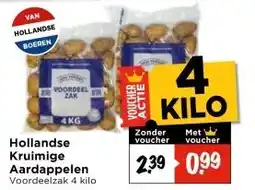 Vomar Voordeelmarkt Hollandse Kruimige Aardappelen aanbieding